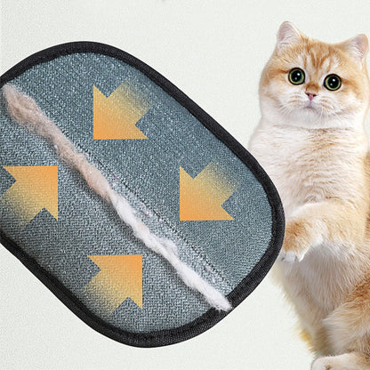 Pet Hair Remover Mitt and Deshedding Gloves for Dogs, Cats, and Rabbits with Various Coat Types