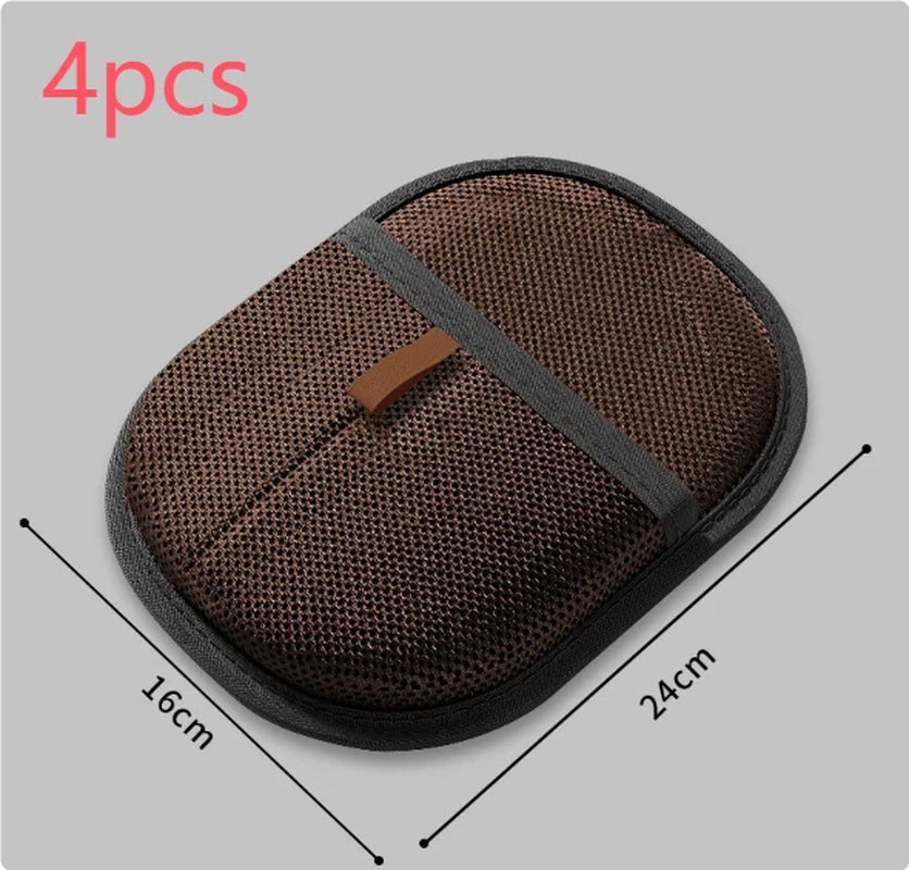 Pet Hair Remover Mitt and Deshedding Gloves for Dogs, Cats, and Rabbits with Various Coat Types